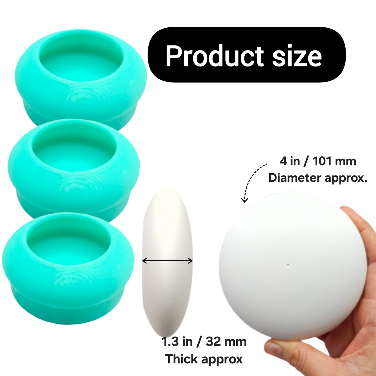 Mandala Stone Silicone Molds, Mandala dotting art molds, stones making molds plaster round stone making
