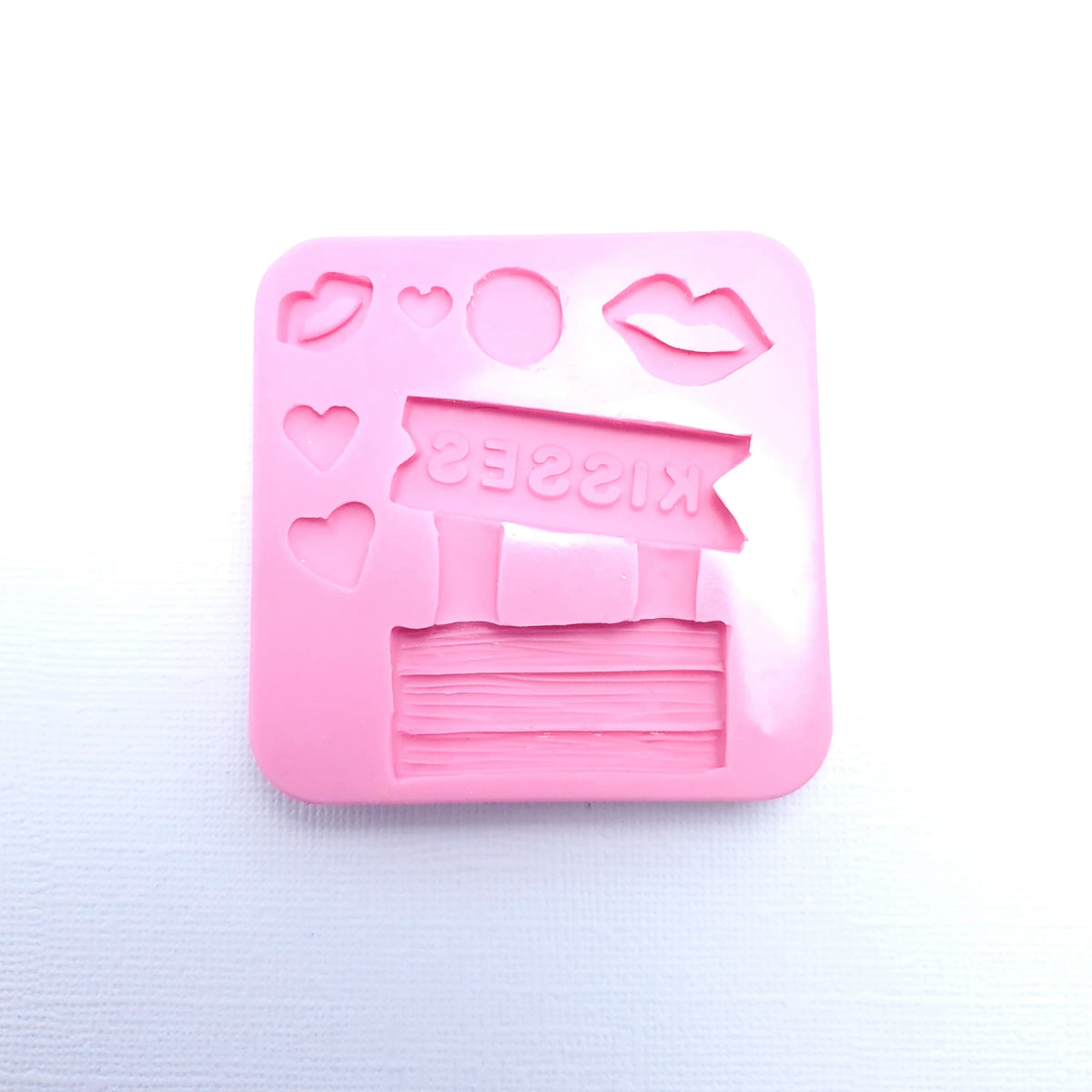 Kissing Booth Silicone Mold for Polymer Clay, Fondant, Resin Crafts MS120