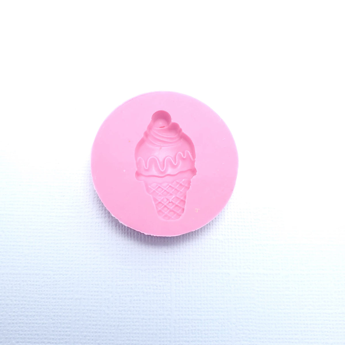 Ice Cream Cone Silicone Mold for Fondant, Resin, Clay and Jewelry Making