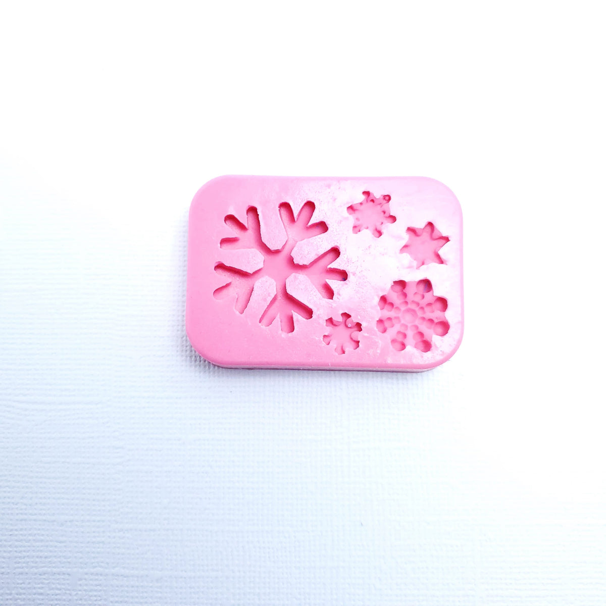 Silicone Snowflake Mold for Fondant, Resin, Clay, and Jewelry Making