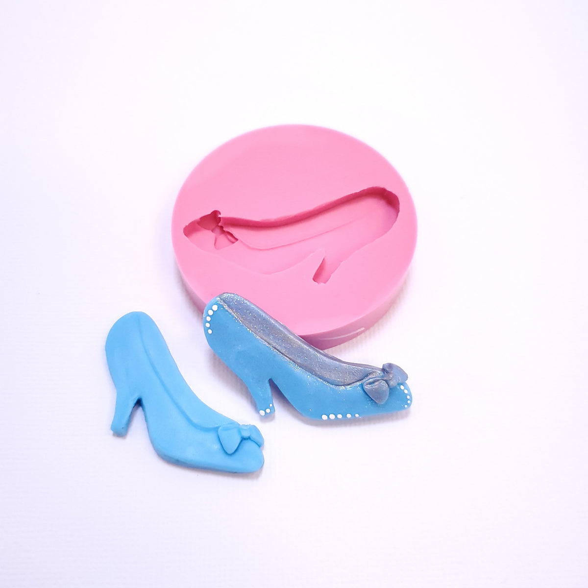 Princess Shoe Ballerina Multi Project Silicone Mold for Cake Resin Clay Crafts MS227