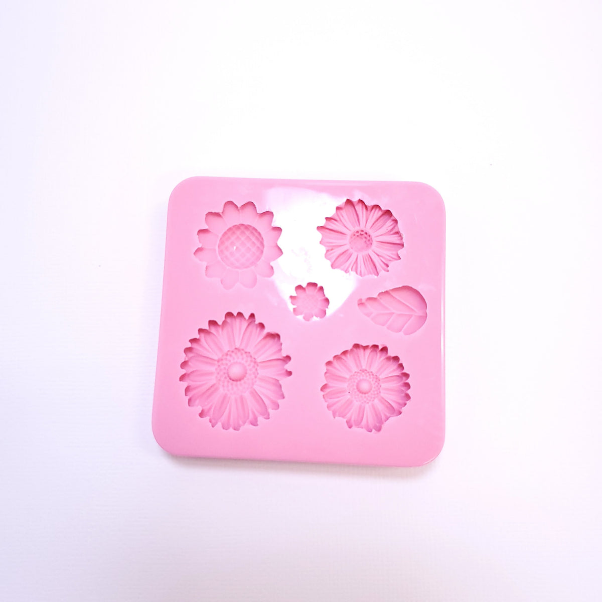 Sunflowers and Leaf Multi-Project Silicone Mold MS234 for Crafts and Baking