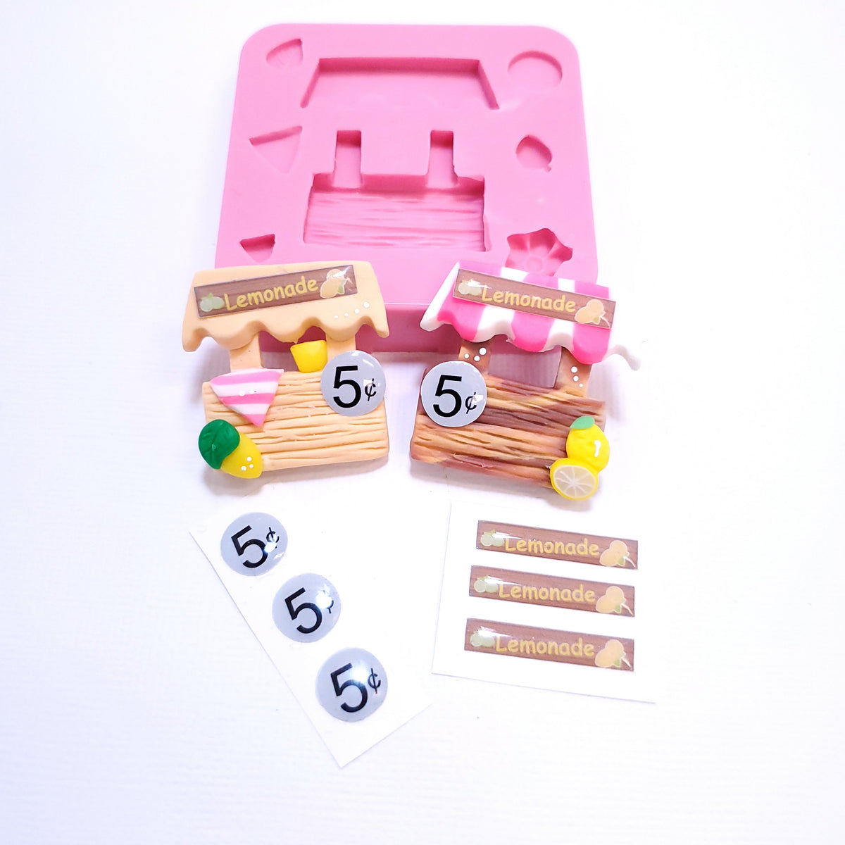 Lemonade Stand Multi-Project Silicone Mold for Crafts and Baking MS255