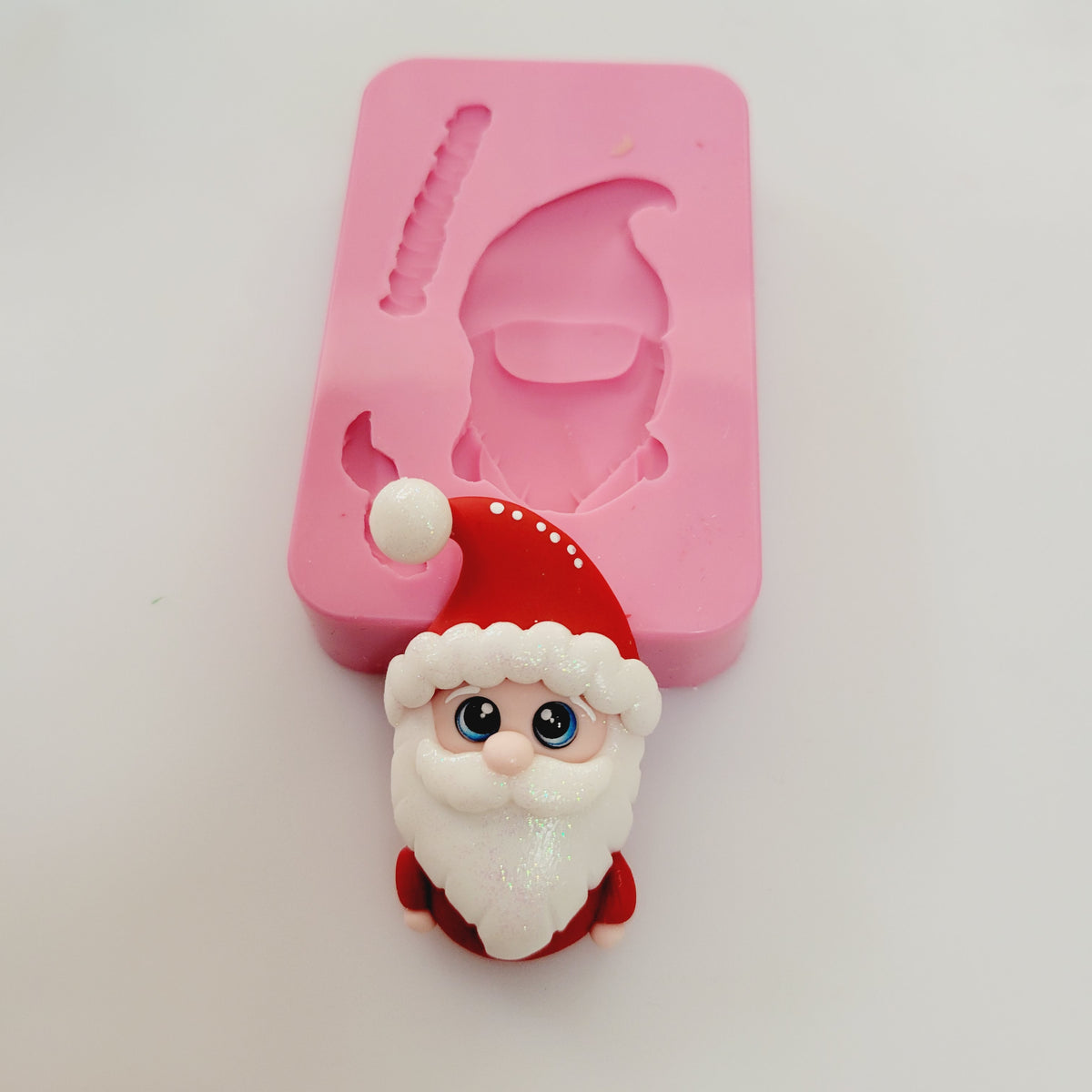 Santa Chimney Bundle Silicone Mold Set for Fondant Resin Clay Crafts
