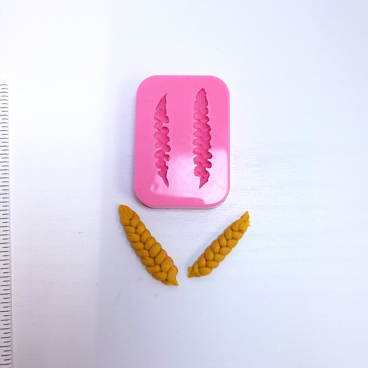Wheat Blade Multi Project Silicone Mold MS589 for Miniatures Cake Resin Clay