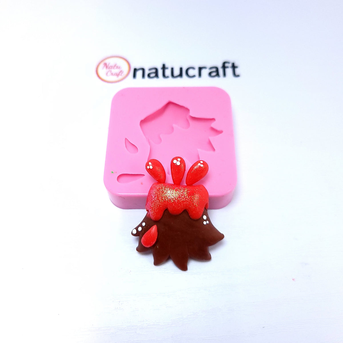 Prehistoric Volcano Dino Multi-Project Silicone Mold for Fondant Resin Clay Crafts