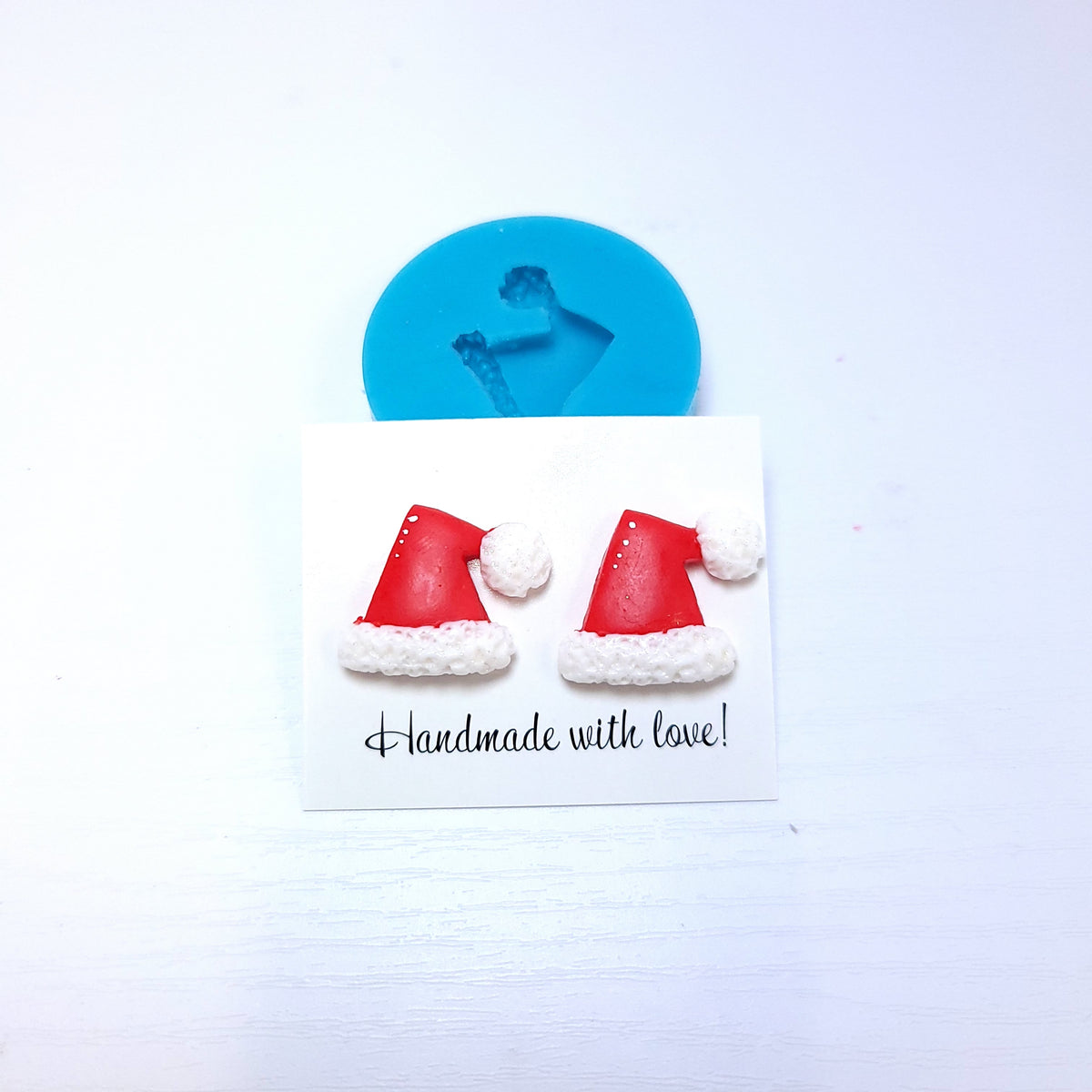 Santa Hat Miniature Silicone Mold for Fondant Resin Clay Jewelry Crafts MS734