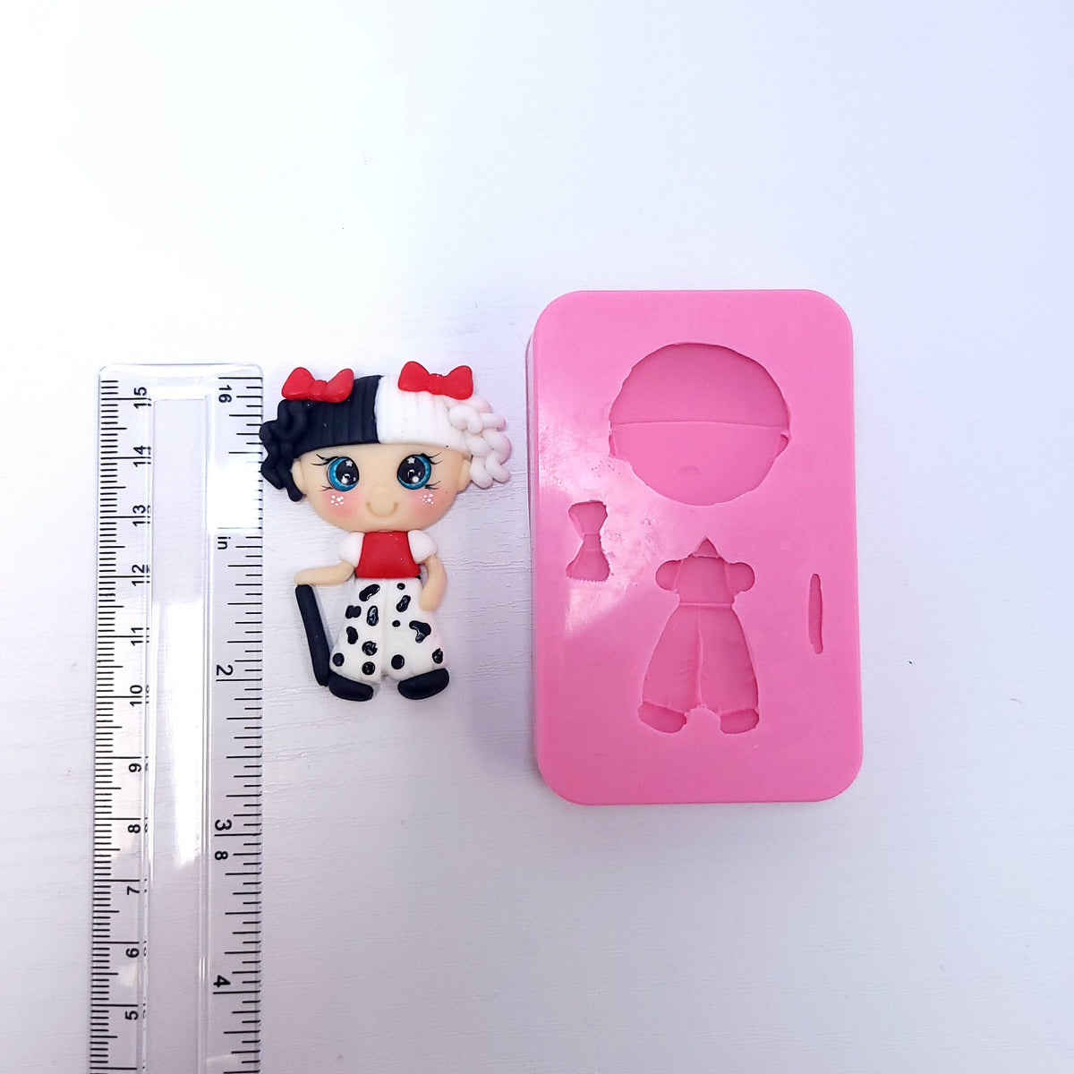 Villain Doll Multi-Project Silicone Mold MS715 for Cake Resin Clay Crafts