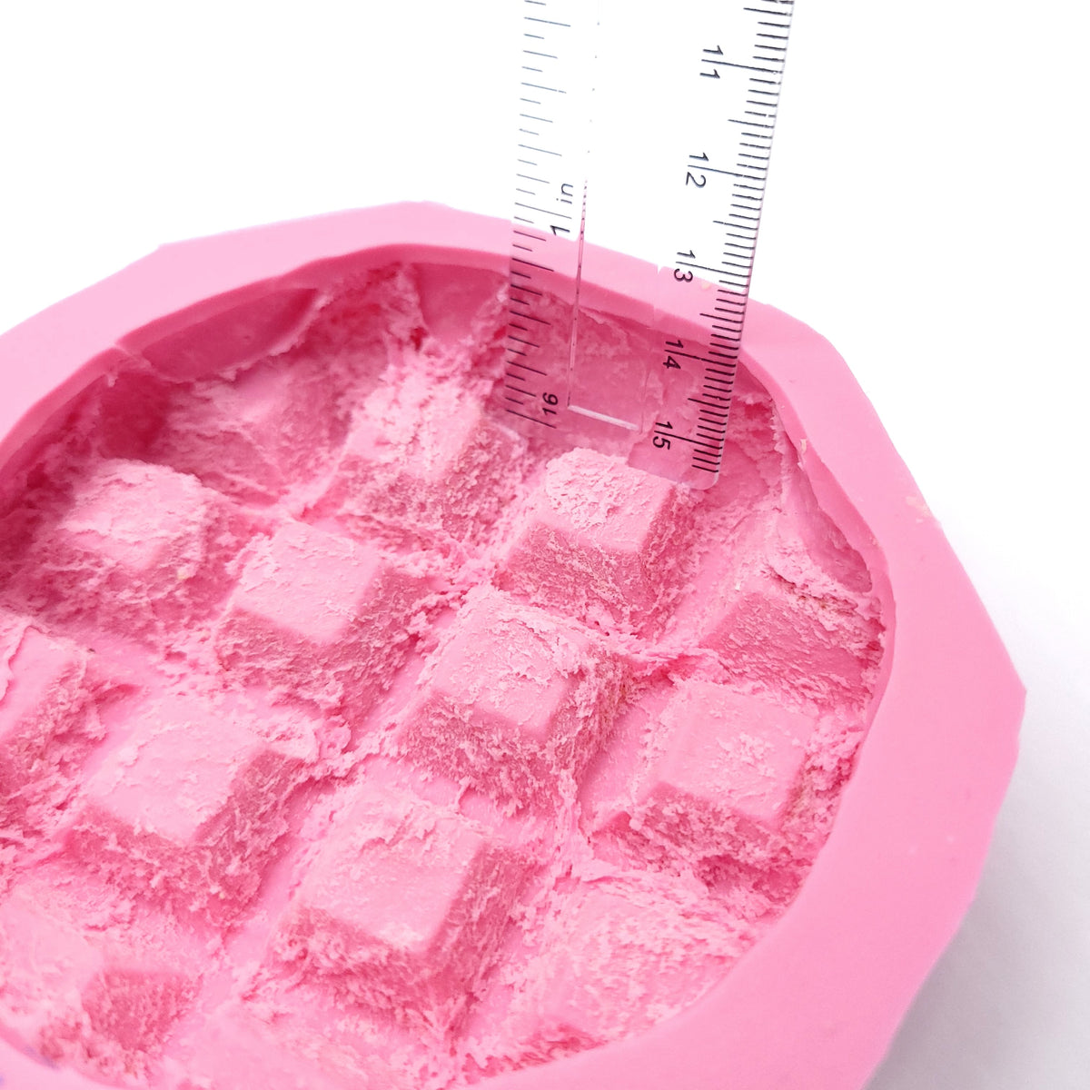 Belgian waffle Silicone Candle Mold and butter slice mold Perfect for Wax and Resin Crafting Realistic Belgian waffle Wax Mold set of 2 molds