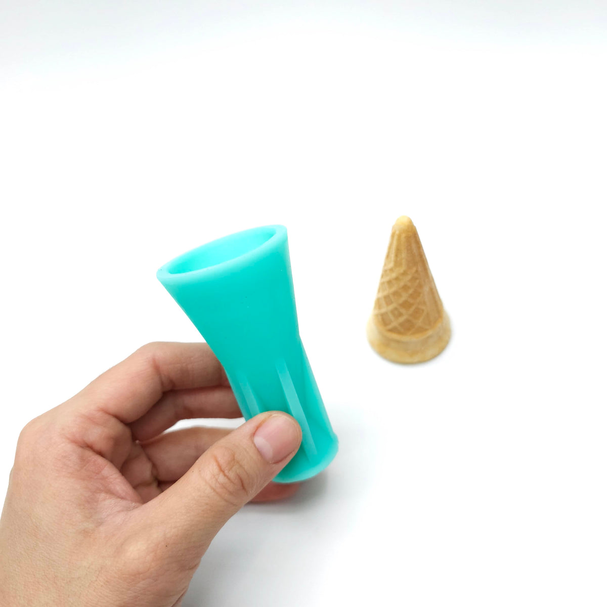 Mini cone silicone mold fake food making mold, candle making mold, resin ice cream cone mold, wax melts mold, pottery mold polymer clay mold chocolate mold