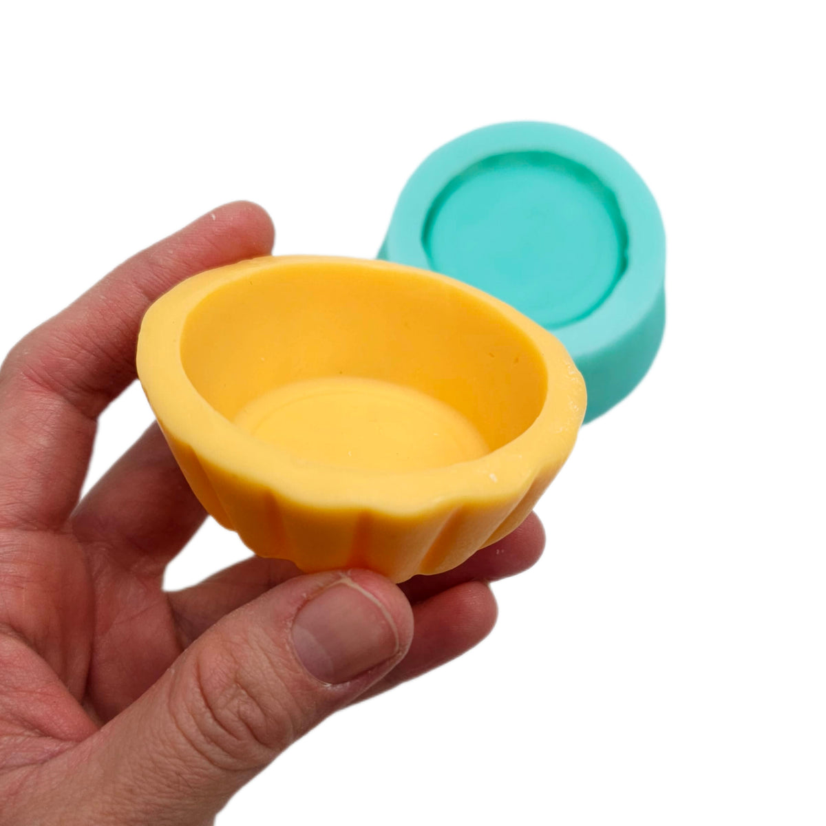 Mini pie crust realistic Tart crusts  great quality Wax mold Resin mold Soap mold Realistic Flexible mold