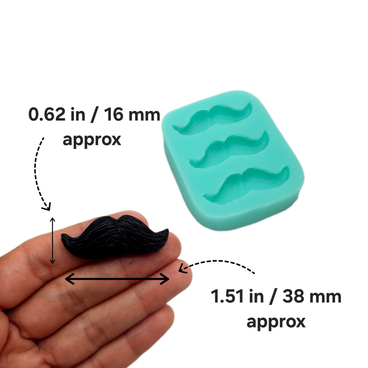 Father’s Day Fondant & Cake Pop Decorating Molds – Perfect for Husband Cupcakes, Chocolates, and DIY Treats Set of 3 Men-Inspired Silicone Molds, Mustache, Bowtie & Hat