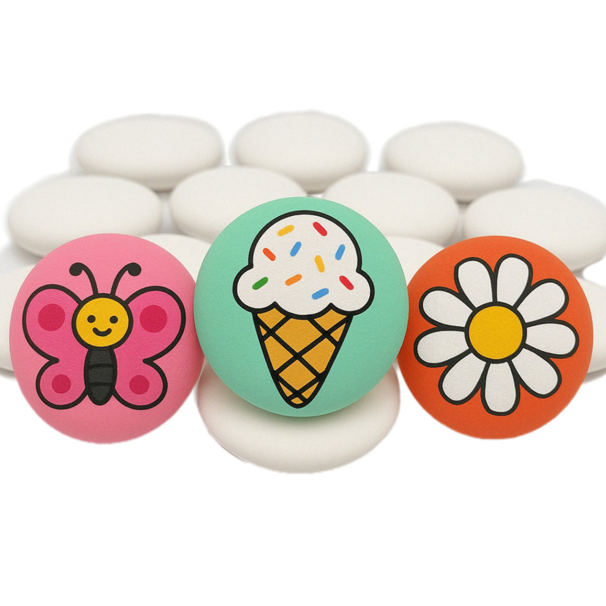 DIY Painting Stones – 3" Handmade Craft Set for Kids, Artists & Families | Relaxing & Educational Art Activity