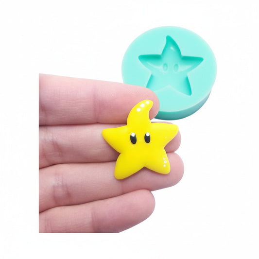 Twinkle Little Star Silicone Mold for Resin, Fondant, Clay and Miniatures