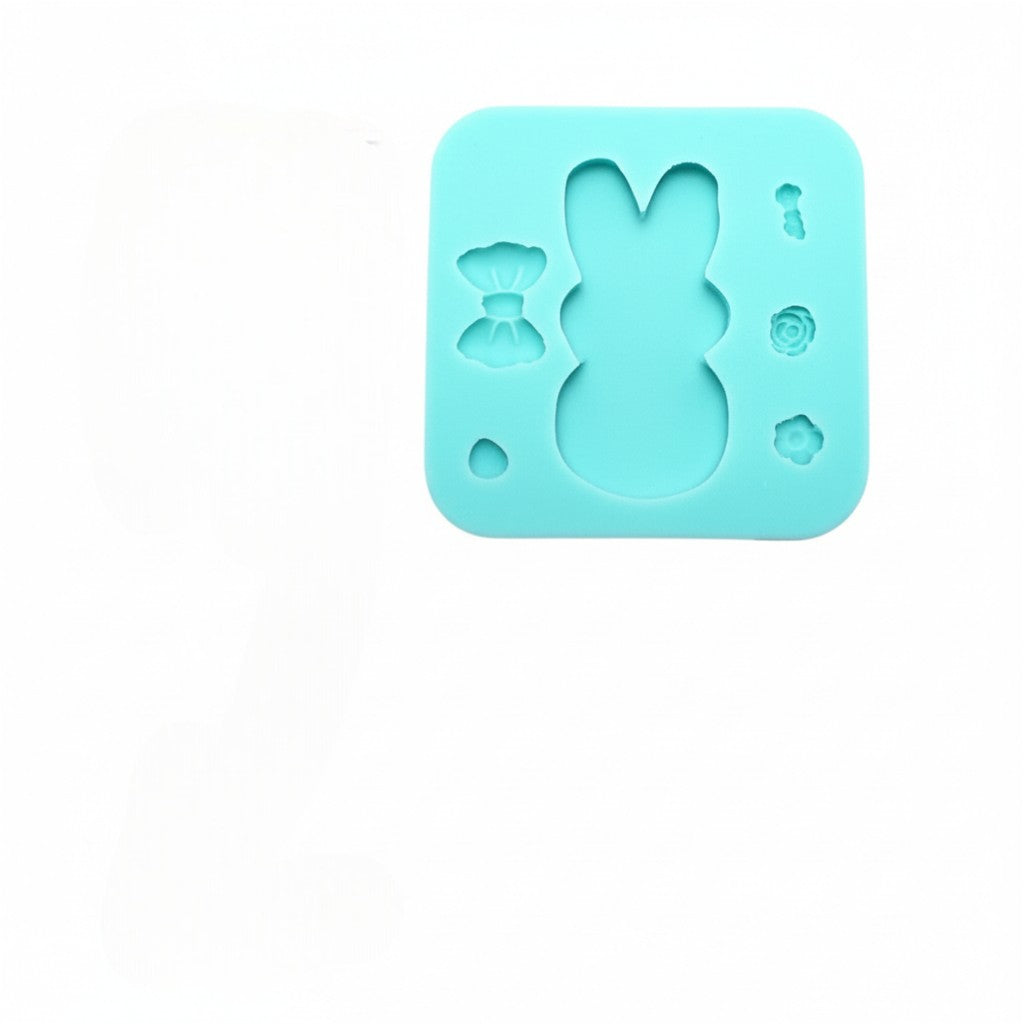 Peeps Easter Bunny Silicone Mold Multi Project MS197 for Crafts and Baking