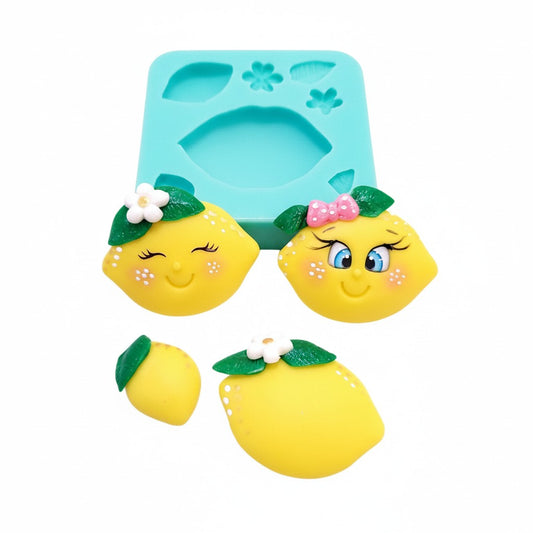 Summer Lemons Multi-Project Silicone Mold for Crafts Baking Resin MS228