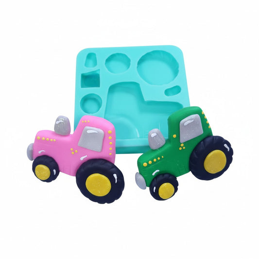 Tractor Farm Multi Project Silicone Mold MS495 for Cake and Resin Crafts