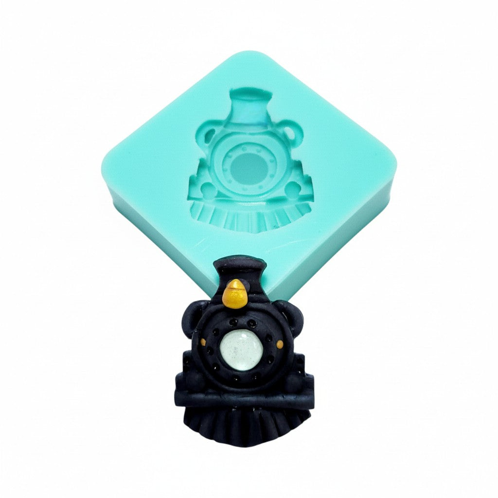 Train Express Multi-Project Silicone Mold for Fondant Resin Clay Miniatures MS549