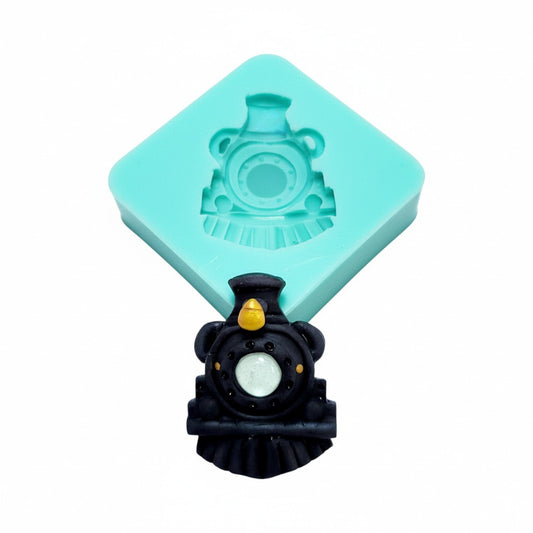 Train Express Multi-Project Silicone Mold for Fondant Resin Clay Miniatures MS549