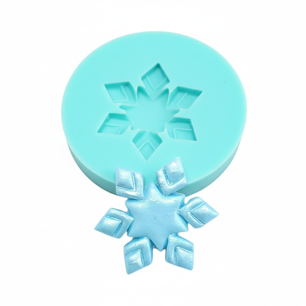 Snowflake Multi-Project Silicone Mold for Fondant Resin Clay Crafts MS677