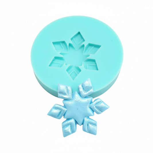 Snowflake Multi-Project Silicone Mold for Fondant Resin Clay Crafts MS677