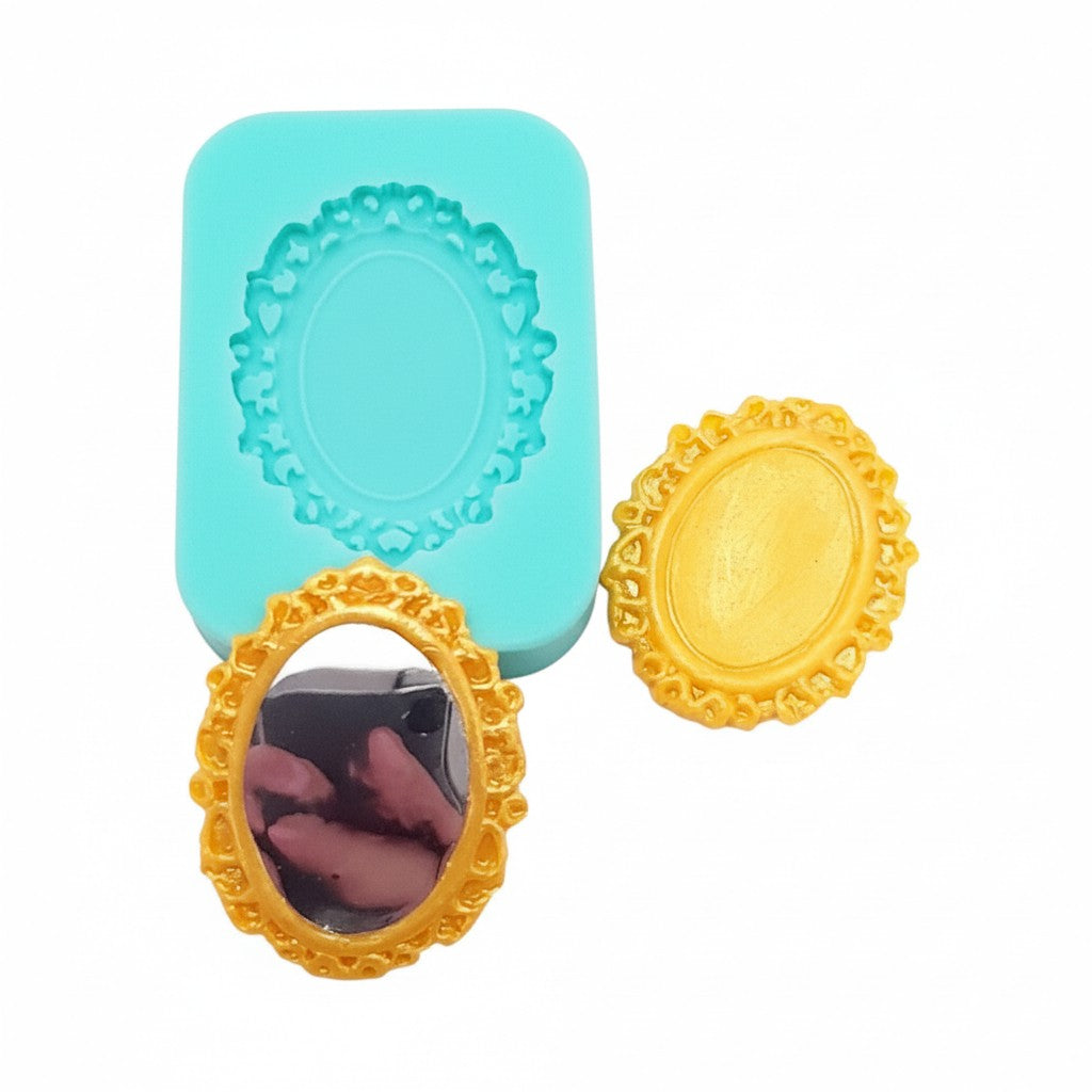 Snow White Magic Mirror Silicone Mold MS691 Multi Project Fairy Tale Craft