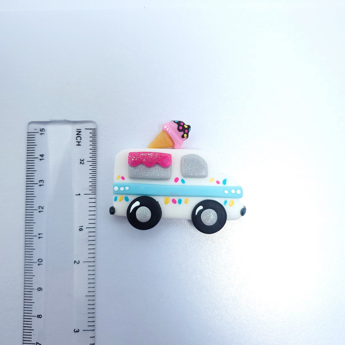 Food Truck Silicone Mold Ice Cream Tacos Cupcake Miniatures MS017