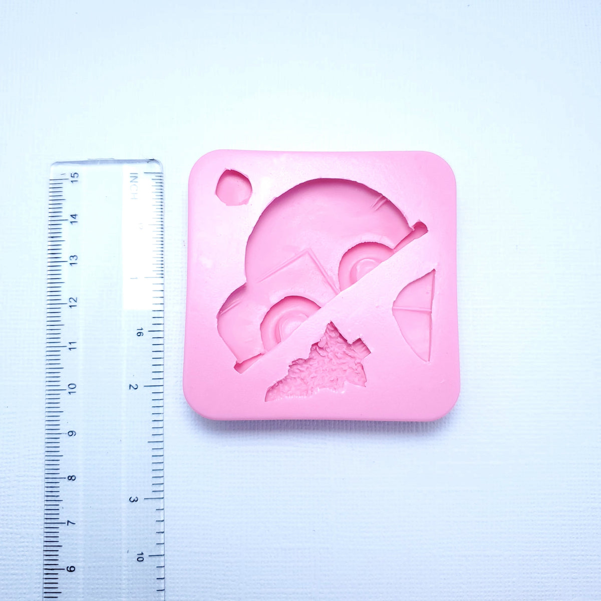 Christmas Car with Tree Silicone Mold for Fondant, Resin, Clay, Jewelry
