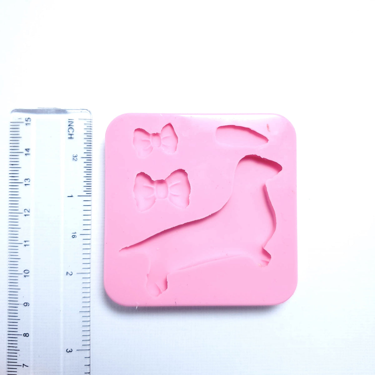 Dachshund Wiener Dog Multi-Project Silicone Mold for Crafts and Baking MS097