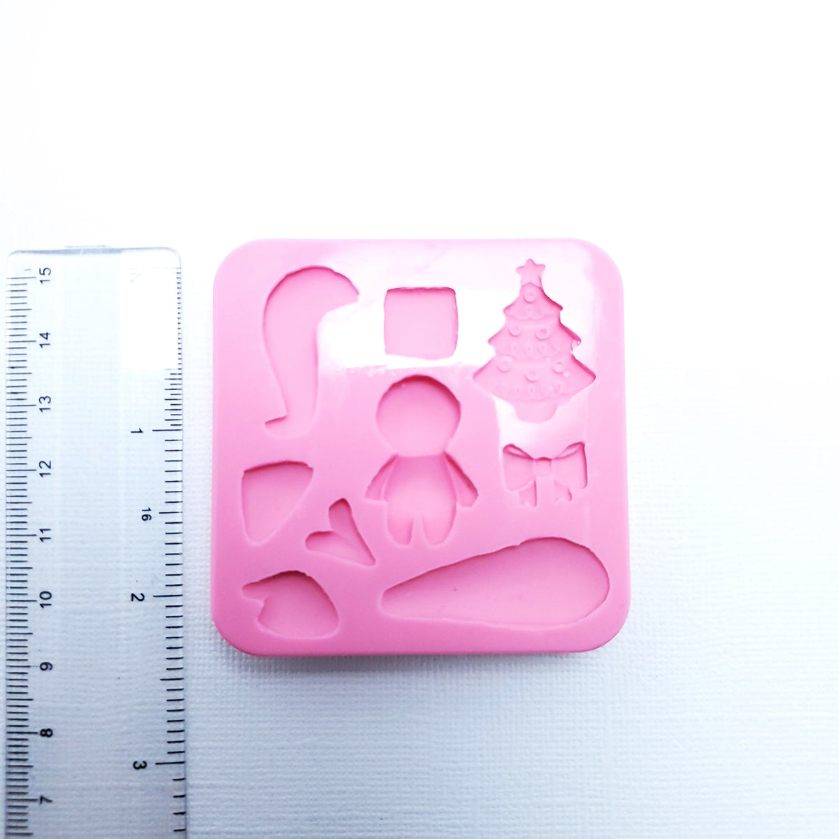 Christmas Elf Silicone Mold for Polymer Clay Resin Fondant Miniatures