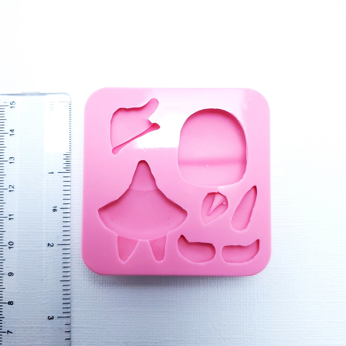 Christmas Elf Silicone Mold for Polymer Clay Resin Fondant Miniatures
