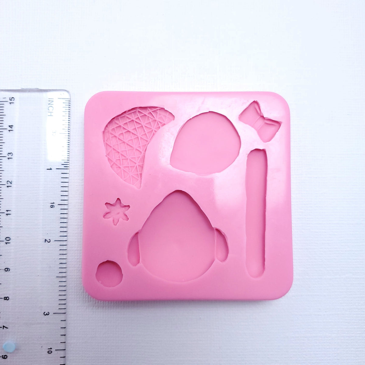 Winter Penguin Silicone Mold for Fondant Resin Clay Miniatures MS112
