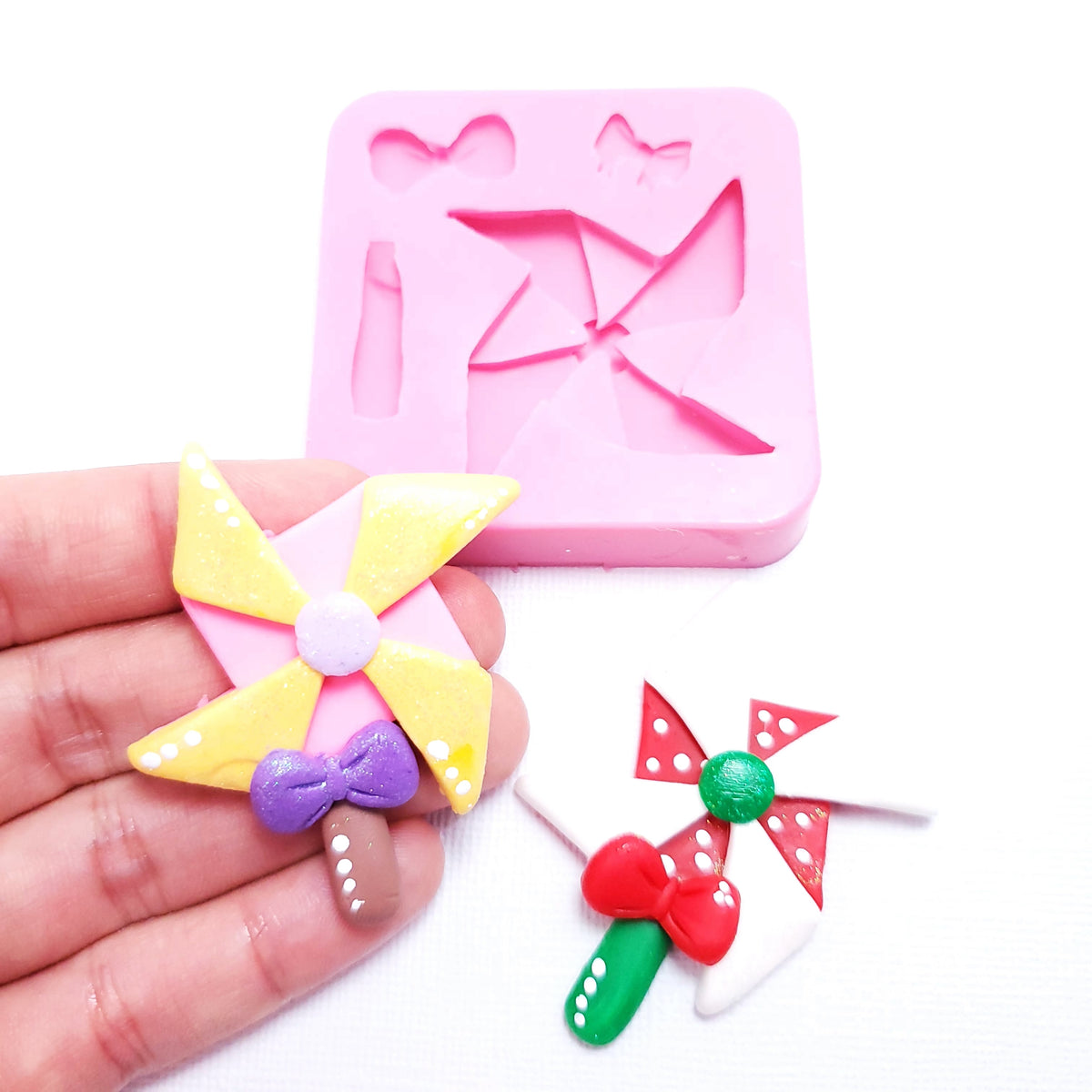 Pinwheel Candy Multi Project Silicone Mold MS115 for Cakes Resin Miniatures