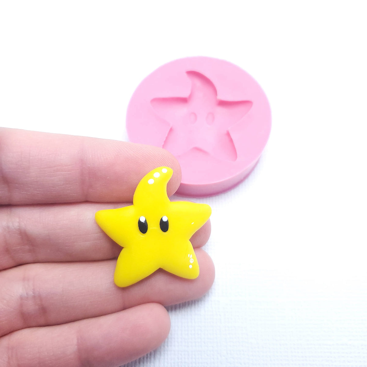 Twinkle Little Star Silicone Mold for Resin, Fondant, Clay and Miniatures