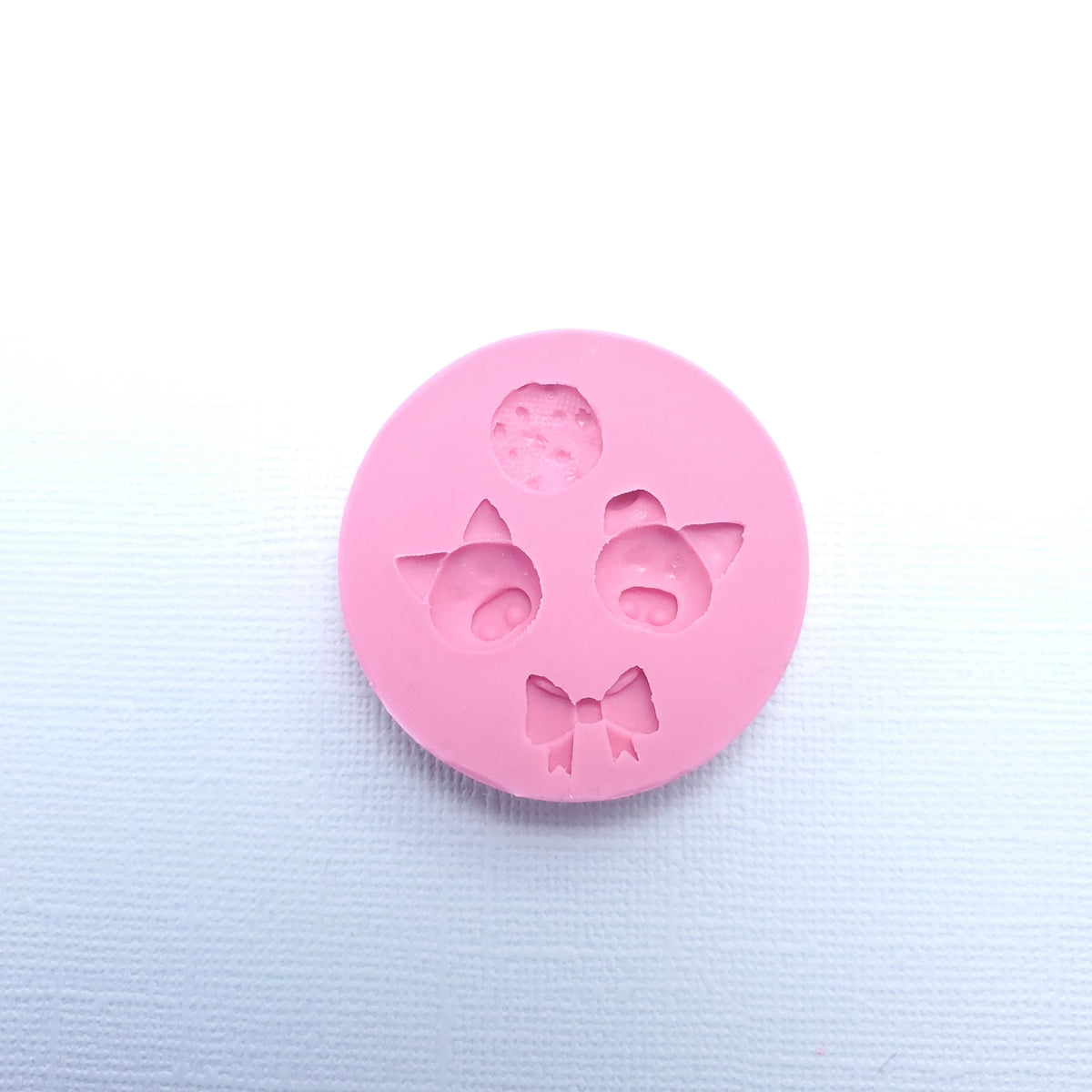 Piggies and Cookies Silicone Mold for Cake Decorating and Miniature Crafts