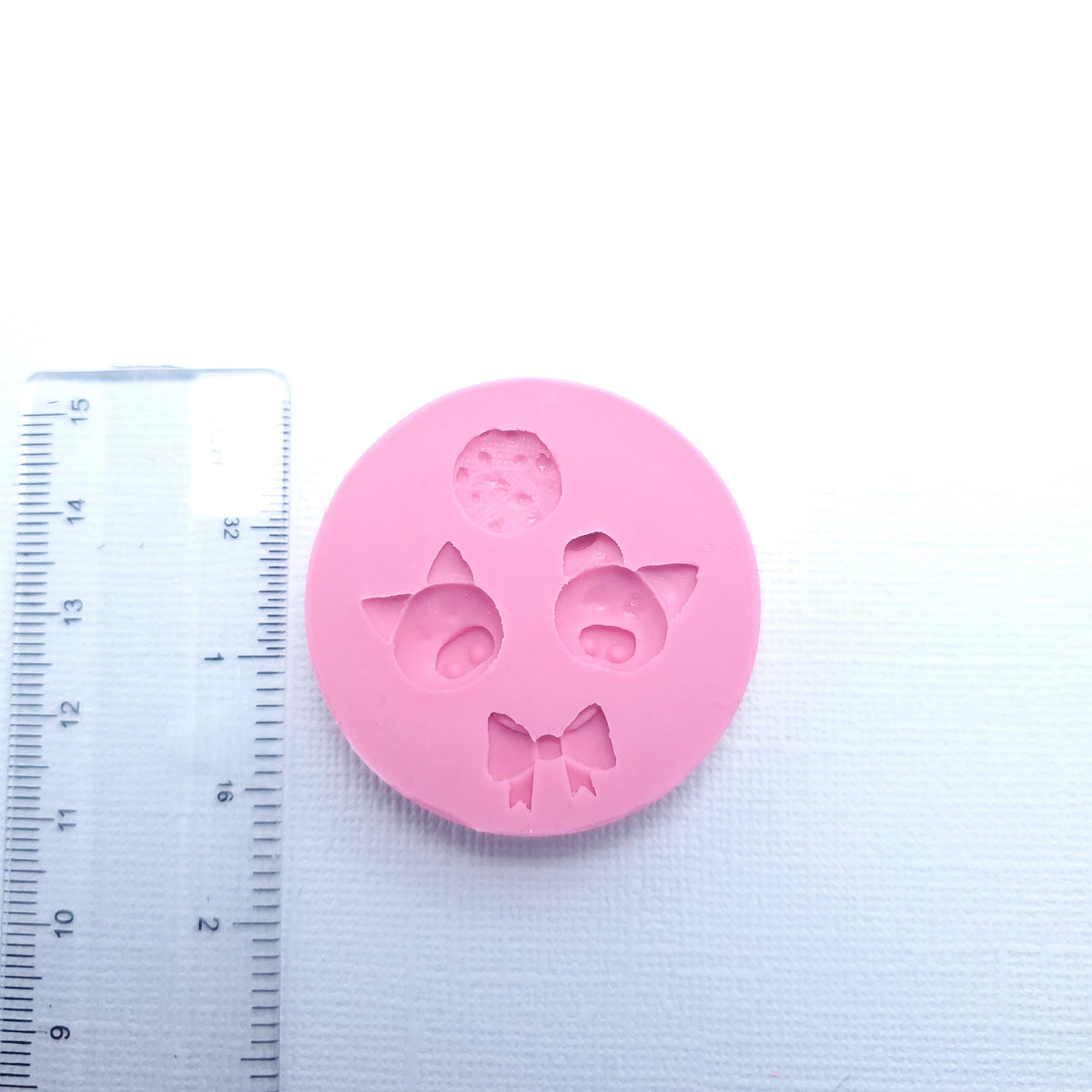 Piggies and Cookies Silicone Mold for Cake Decorating and Miniature Crafts