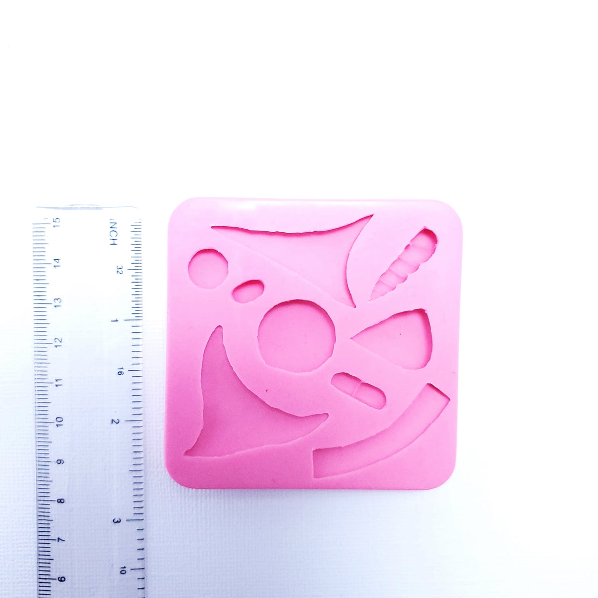 Christmas Gnome Silicone Mold for Clay, Fondant, Resin Crafts and Miniature Decor