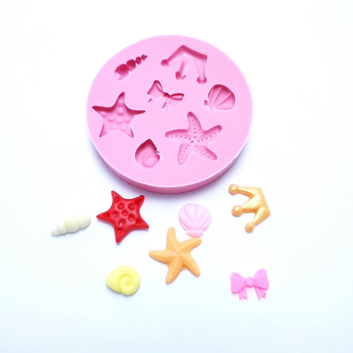 Under the sea miniature Clay accents Multi-Project Silicone mold MS198