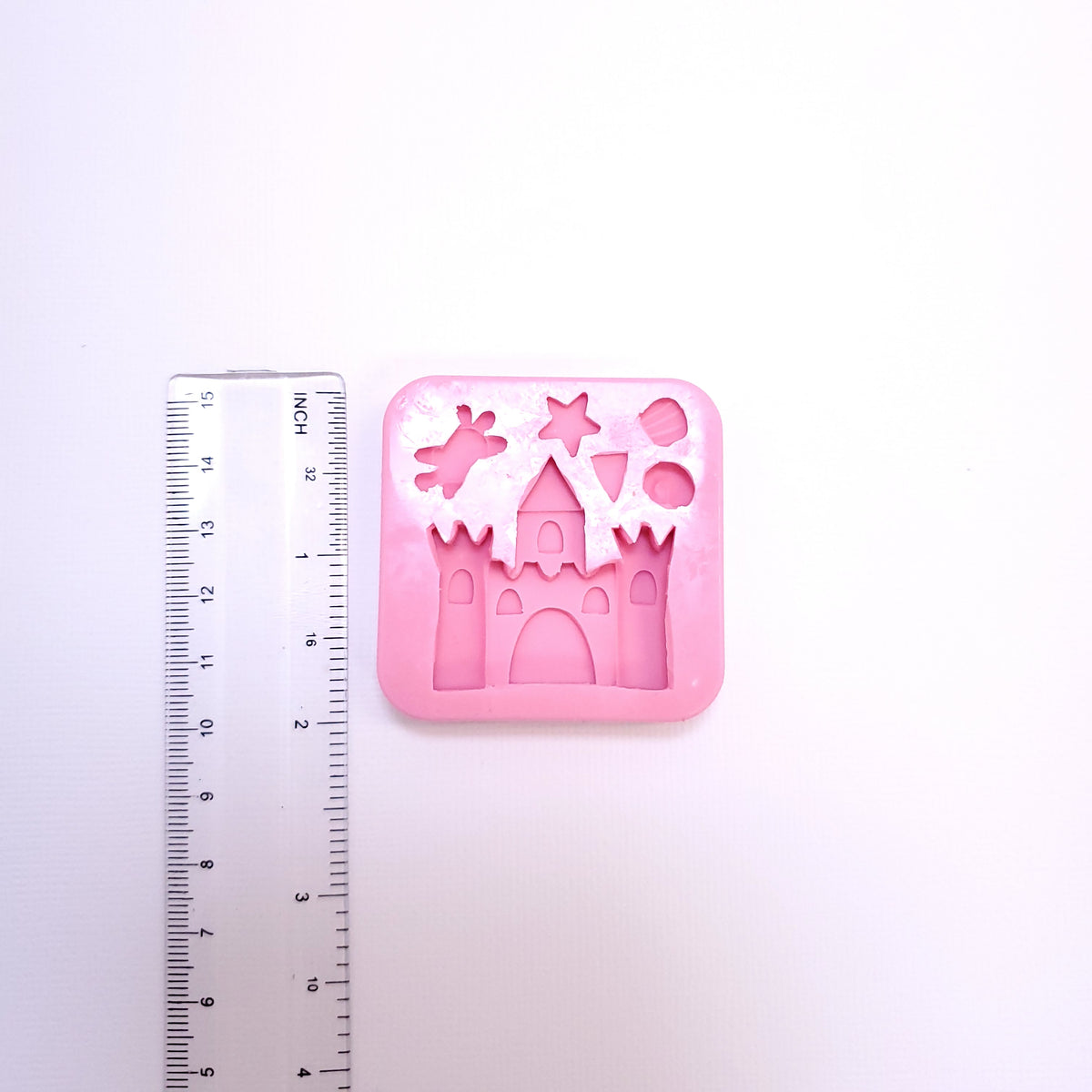 Sand Castle Silicone Mold for Fondant, Resin, Clay and Miniature Crafts