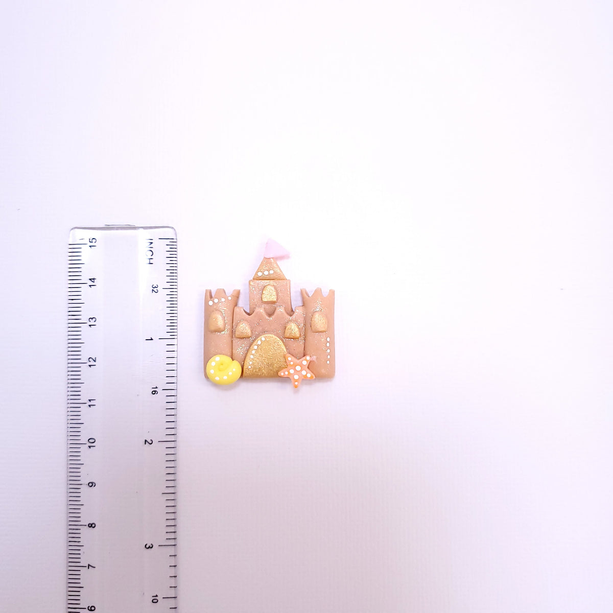 Sand Castle Silicone Mold for Fondant, Resin, Clay and Miniature Crafts