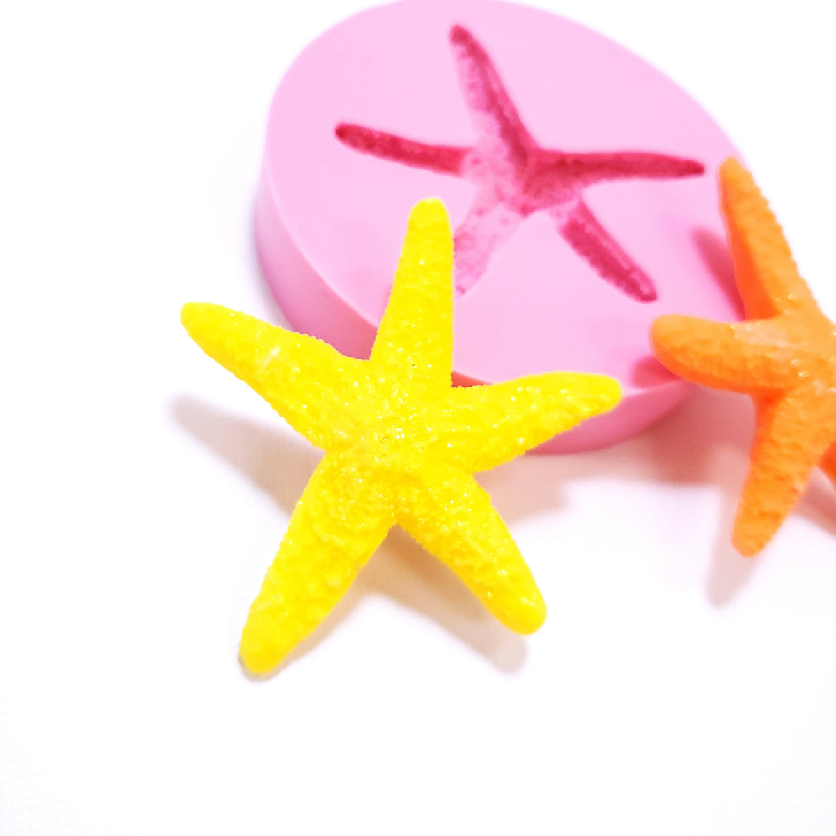 Realistic Starfish Silicone Mold for Resin, Fondant, Clay, Jewelry Making