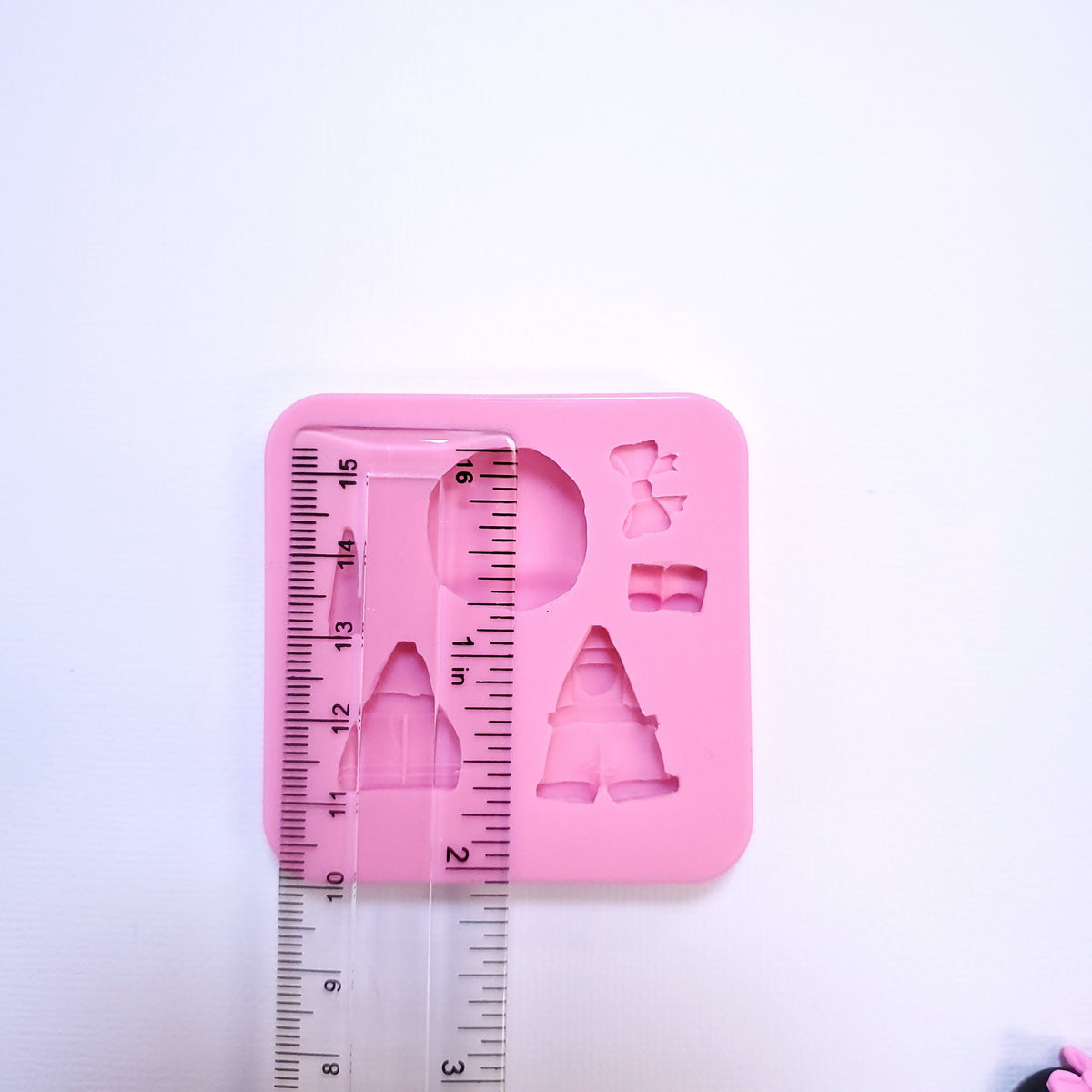 Mini Dolls Silicone Mold for Fondant Resin Clay Crafts Multi-Project MS260