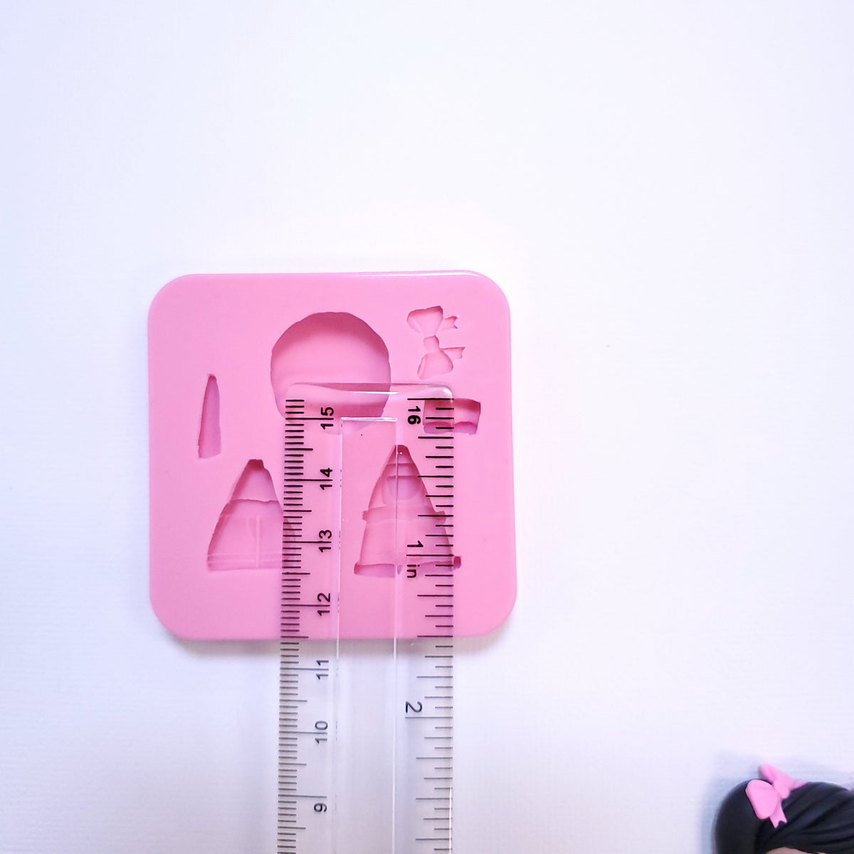 Mini Dolls Silicone Mold for Fondant Resin Clay Crafts Multi-Project MS260