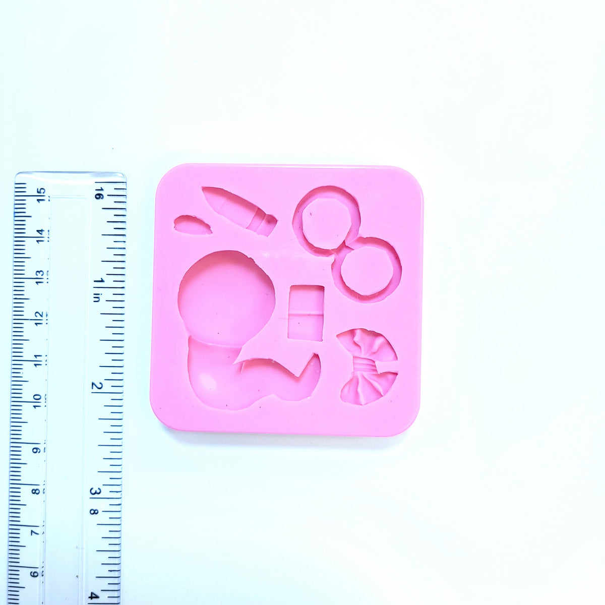 Bookworm Characters Multi-Project Silicone Mold for Crafts and Fondant MS363