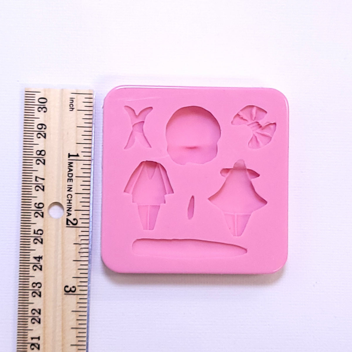Skeleton Bride Groom Multi Project Silicone Mold MS393 for Cake Resin Crafts