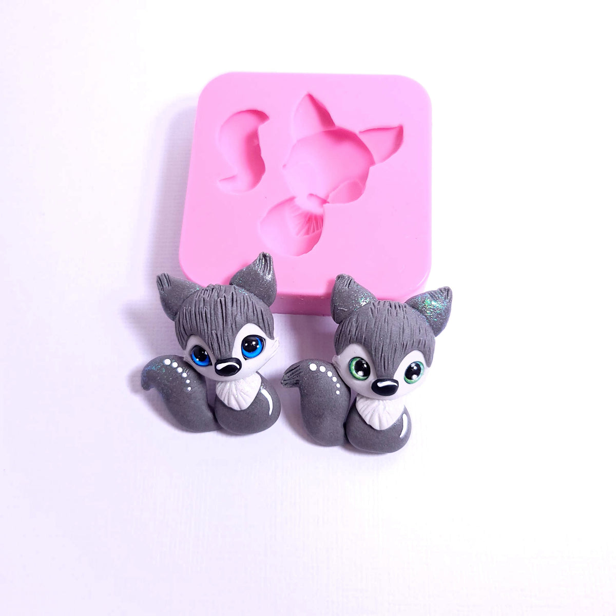Red Riding Hood Wolf Multi-Project Silicone Mold for Fondant Resin Clay Crafts