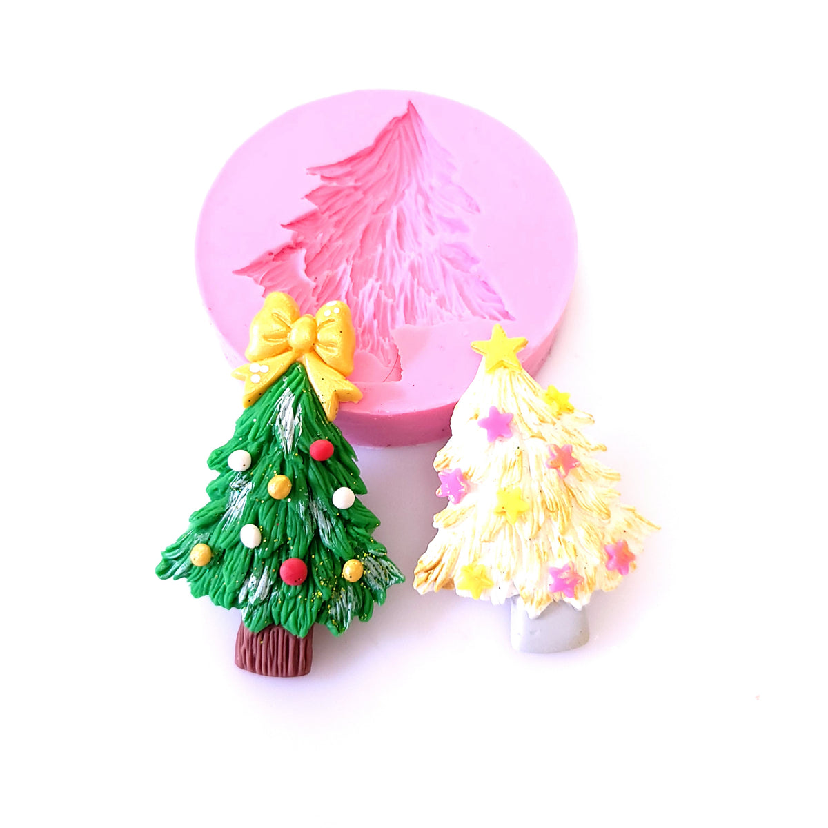 Christmas Tree Multi-Project Silicone Mold MS481 for Cake Decorating, Resin and Clay Crafts