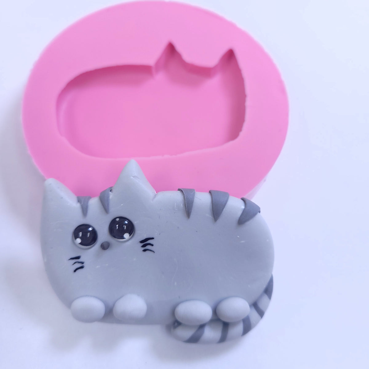 Cute Kitten Cat Multi Project Silicone Mold MS488 for Cake Resin Crafts