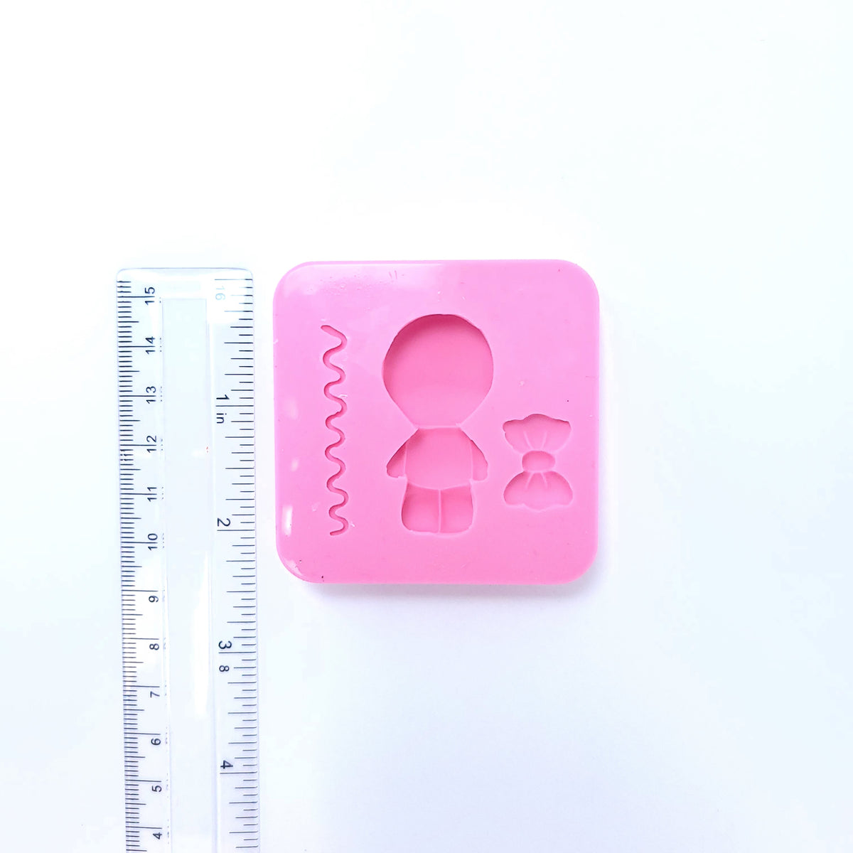 Gingerbread Boy Girl Multi-Project Silicone Mold for Fondant Resin Clay Crafts
