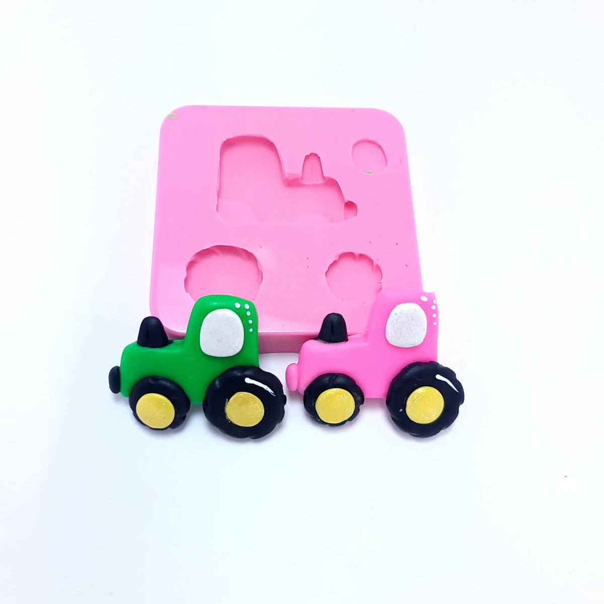 New Tractor Small Edition Multi-Project Silicone Mold MS533 for Miniatures Cakes Resin